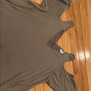 Women Cut Out shoulder Top